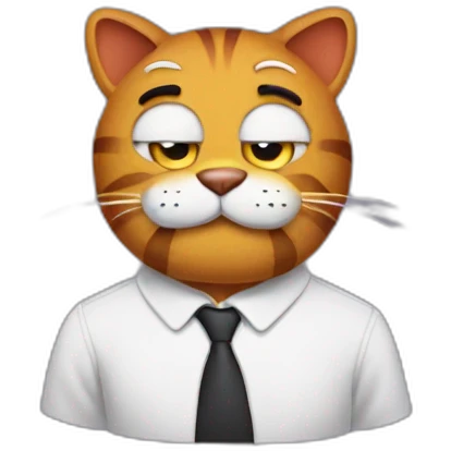 Garfield emoji