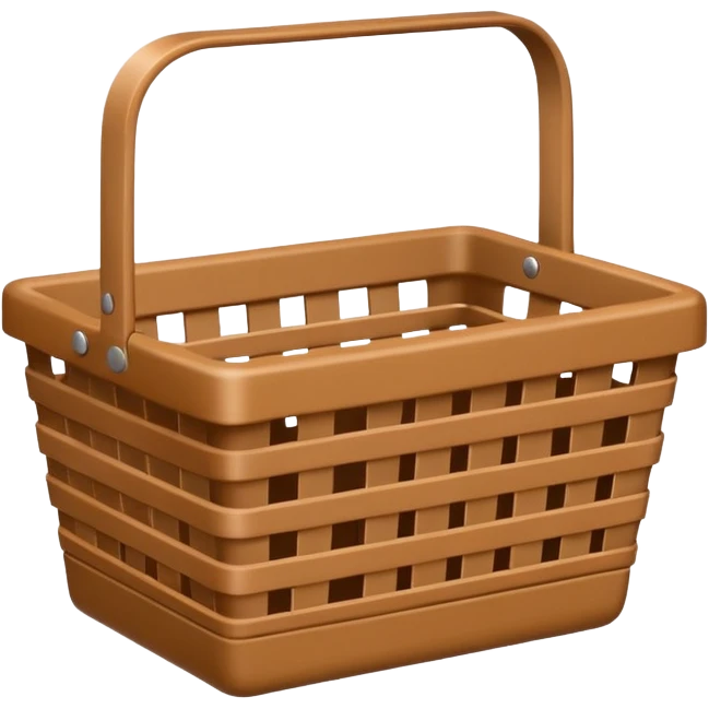 empty shoping basket emoji