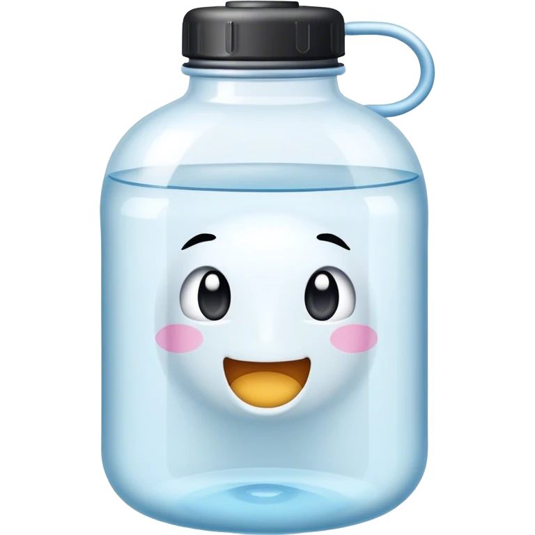 Water bottle emoji