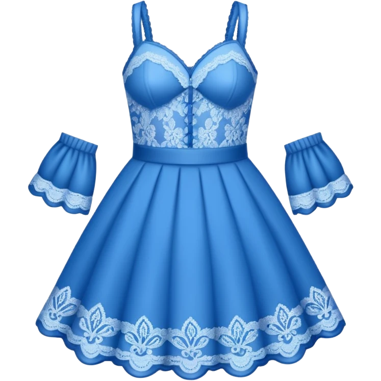 blue Lace Clothing emoji