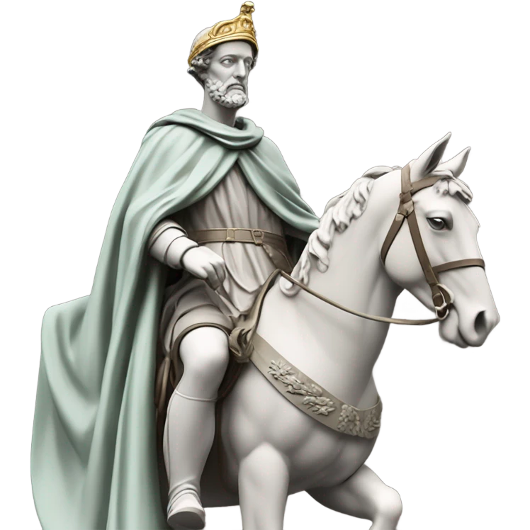 statue of Marcus Aurelius emoji