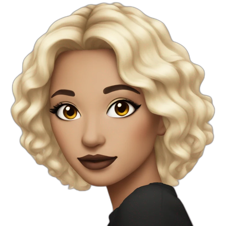 morgane makeup emoji