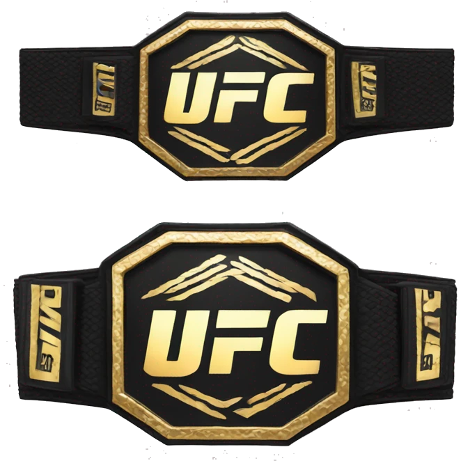 UFC belt emoji