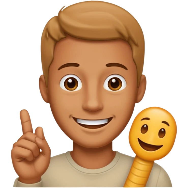 Мужчина показывает свой член emoji