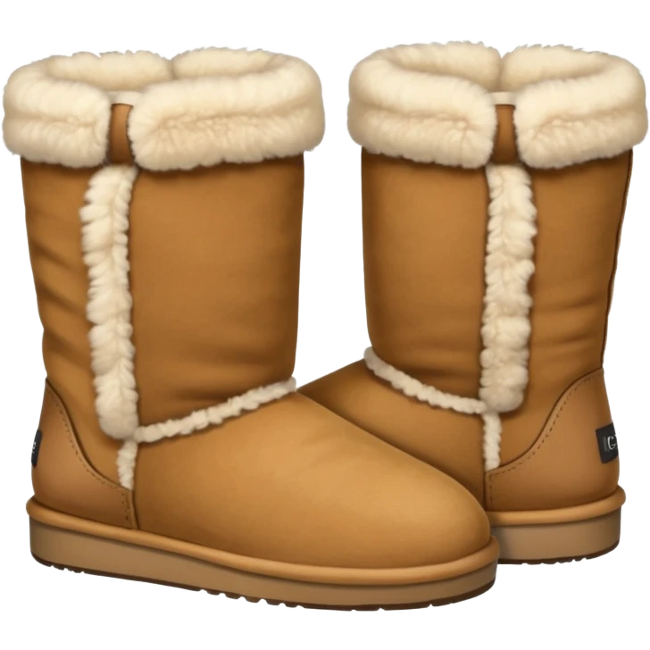 Give me some uggs and make them small emoji