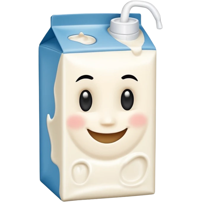 A milk gang cartton style character with ''AMILK'' emoji