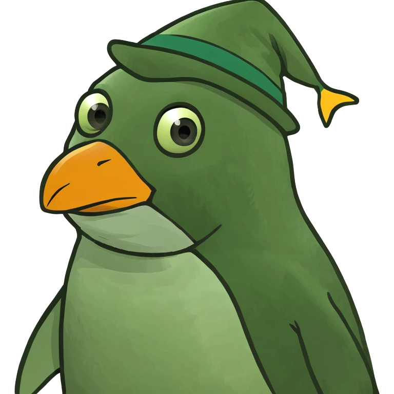penguin wizard emoji