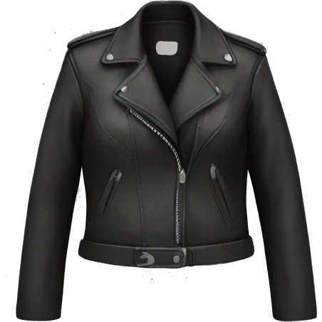 Womens Leather jacket  emoji