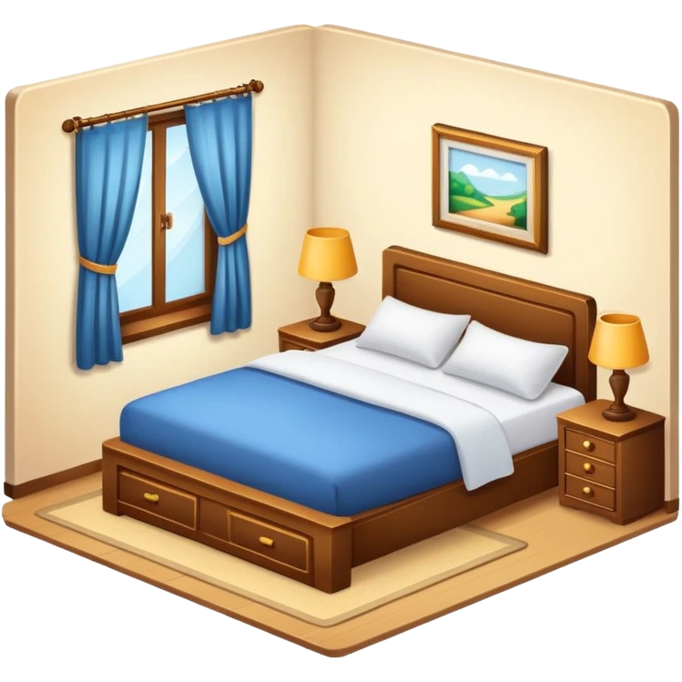 Bedroom emoji