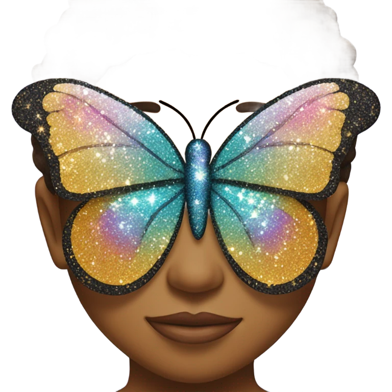 butterfly in sparkls emoji