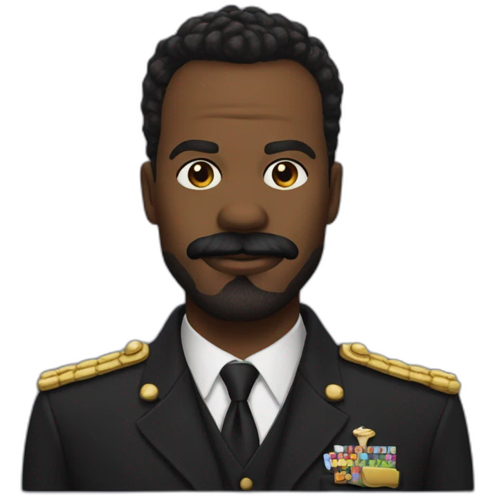 Colman Domingo moustache emoji