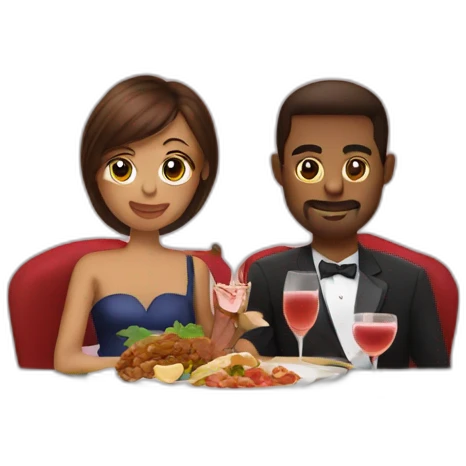 date night dinner emoji