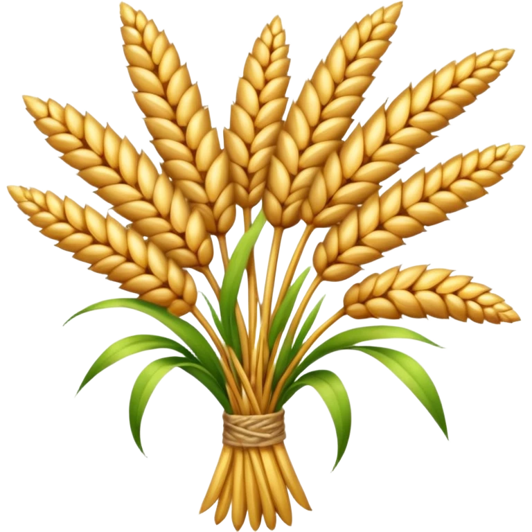 bouquet of ears of grain emoji