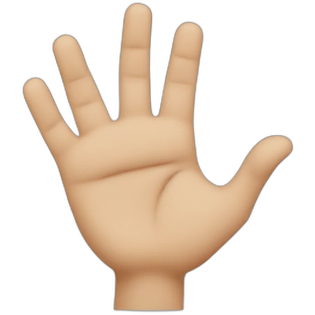 A man points his hand at the eye and pulls it down emoji