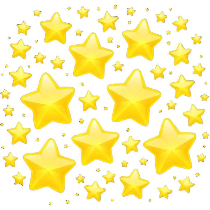 Yellow stars  emoji