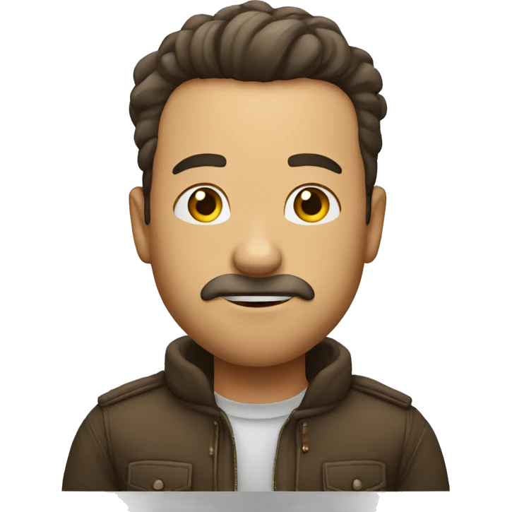 charismatic guy showing to be quiet emoji