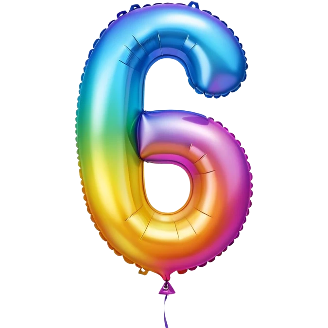 number balloon emoji