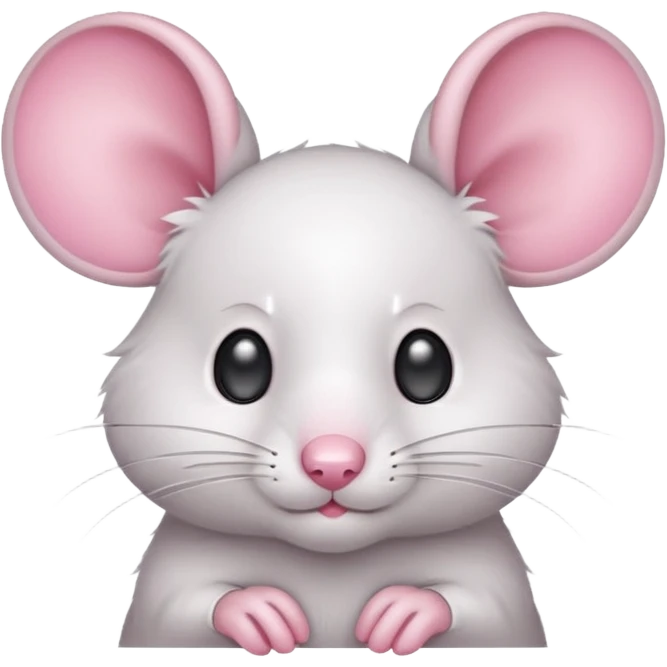 Mouse White emoji