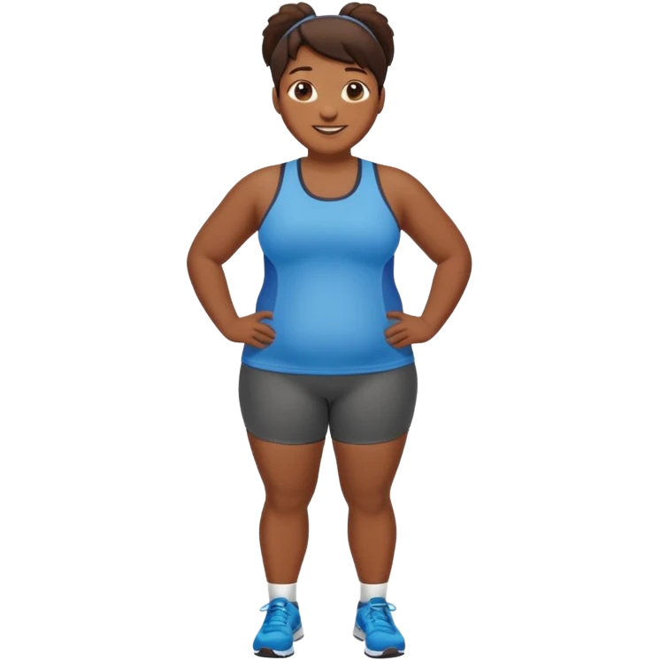 Brown skin fat booty  emoji