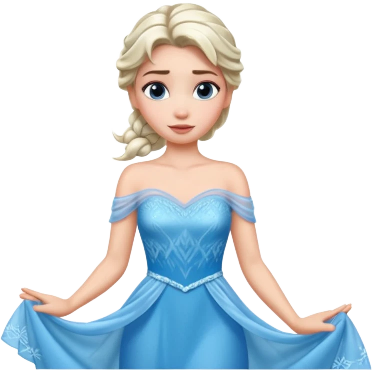 elsa Princess emoji
