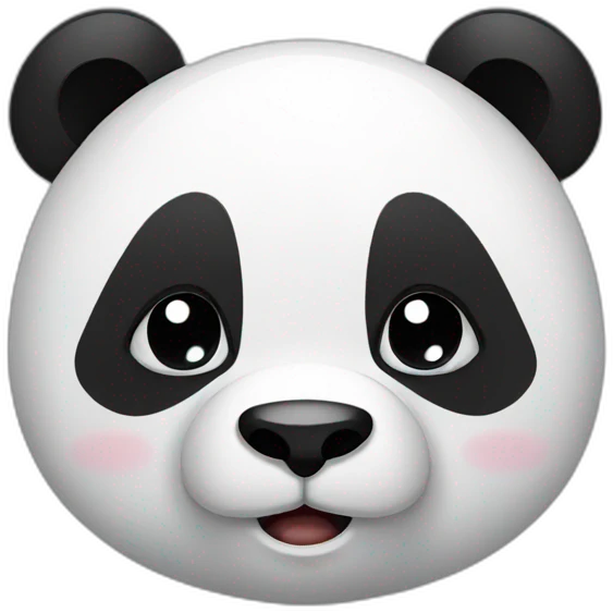 Panda is crying emoji