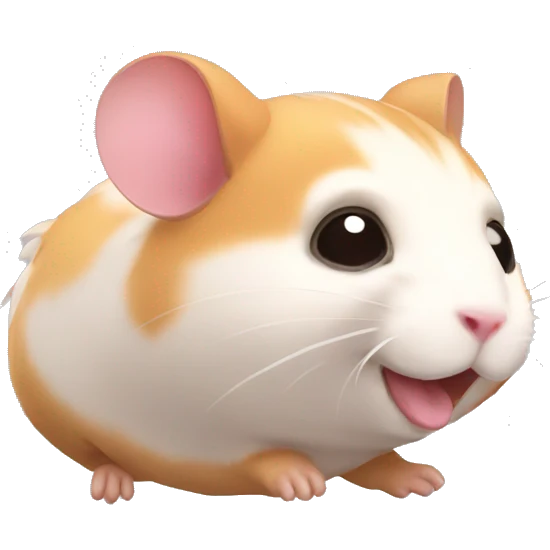 hamster rolling emoji