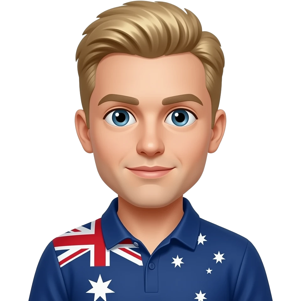 aussie with blonde hair emoji