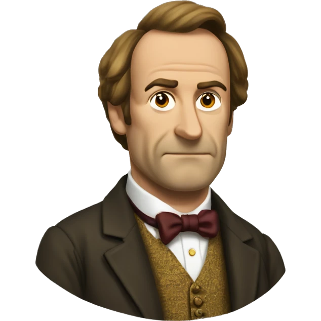 saul goodman in the 1800s emoji