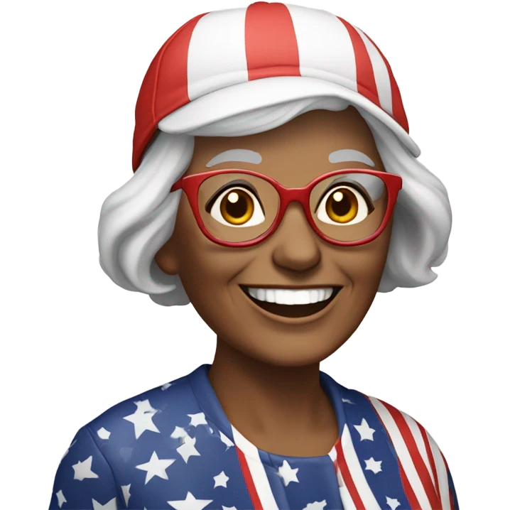 MAGA granny emoji