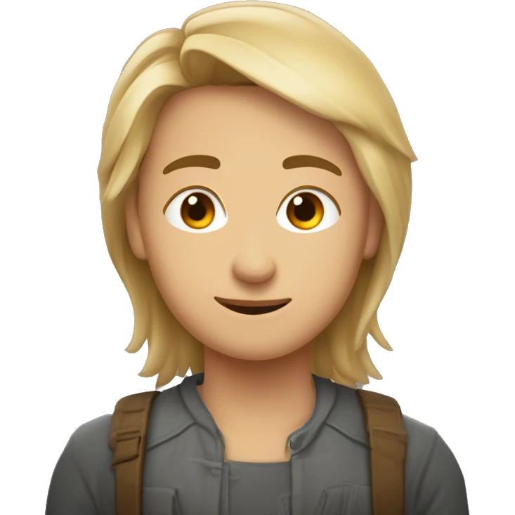 Коричневый длинношерстный чихуахуа улыбается  emoji