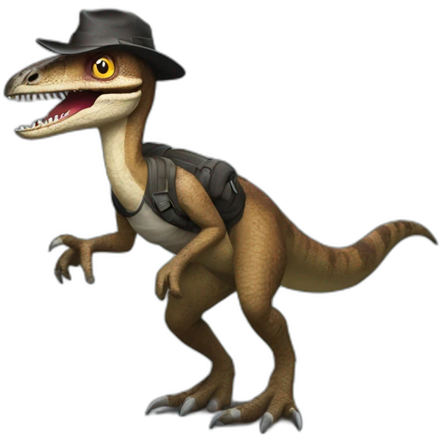 velociraptor-robber emoji