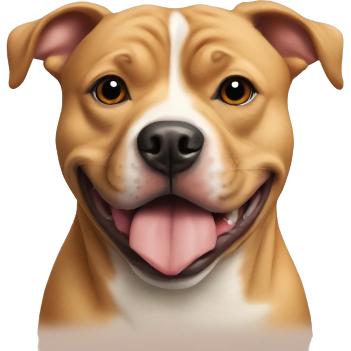 Pit bull , Pomeranian , Amazon bird, bird, mom , two sons  emoji