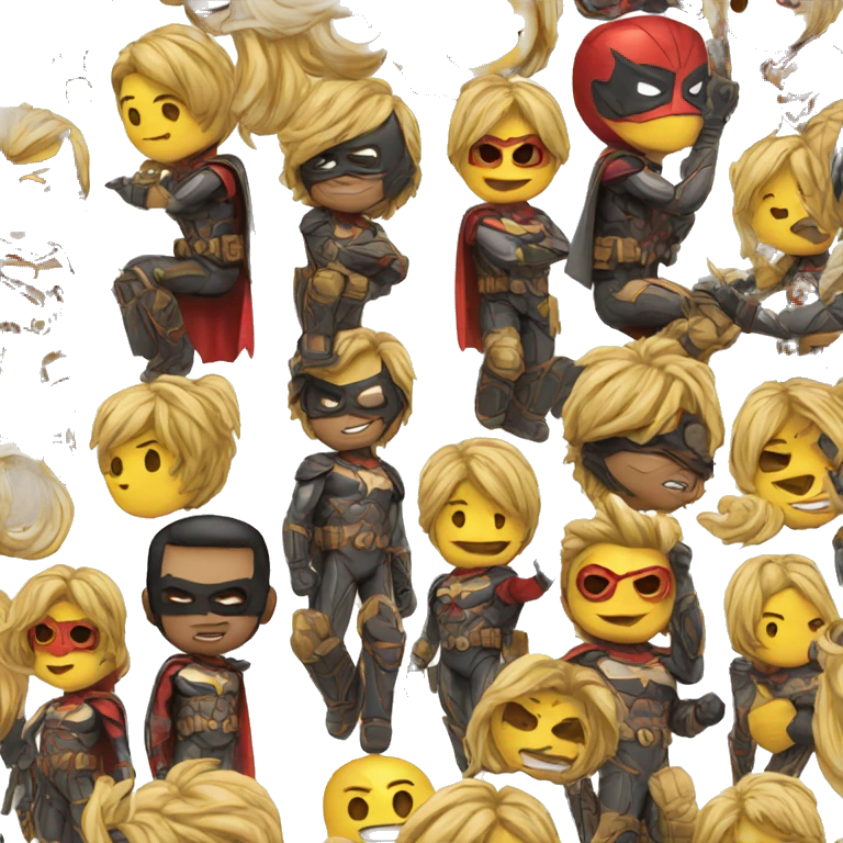 super heroe emoji
