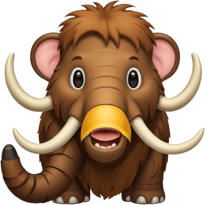 smiling mammoth emoji