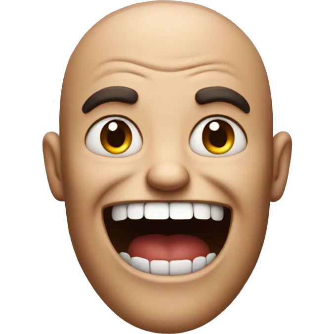 Evil and laughing  emoji