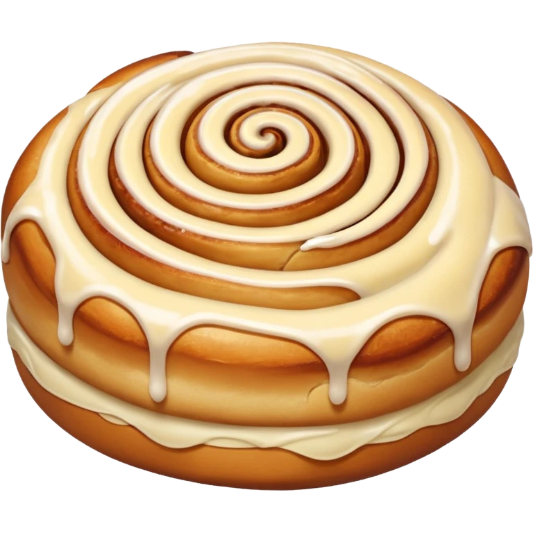 a cinnamon roll  emoji