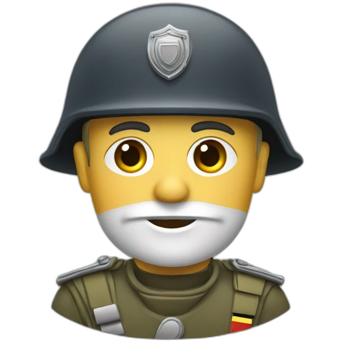 Soldat allemand emoji
