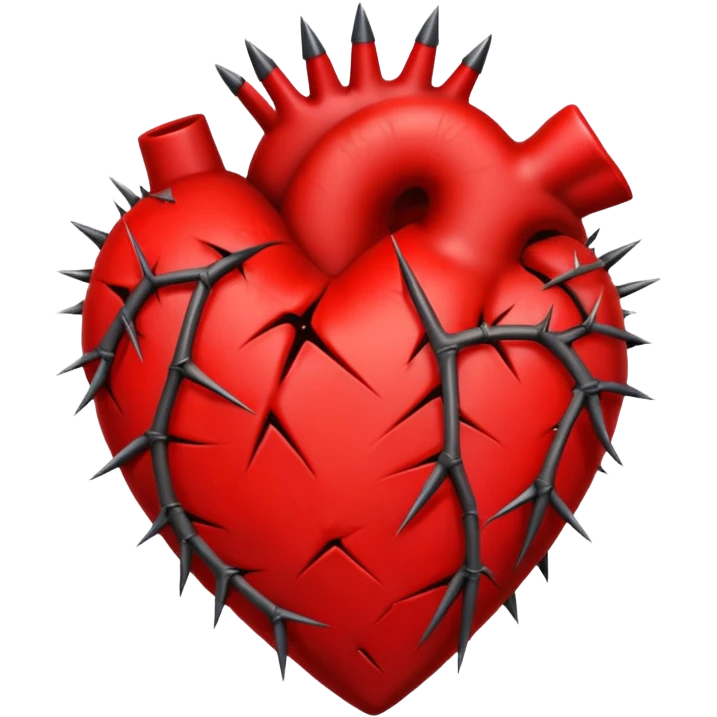 heart with thorns emoji