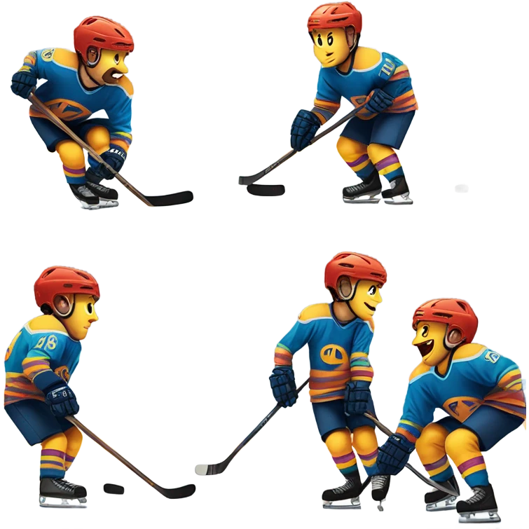 ice hockey emoji