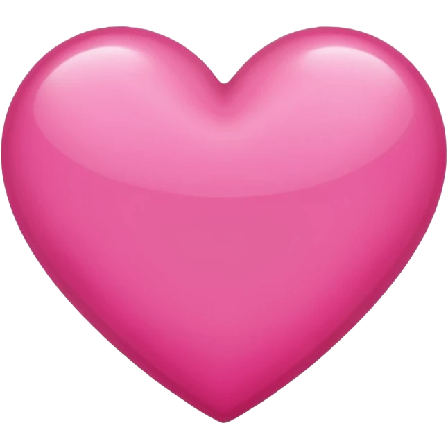 Pink heart emoji