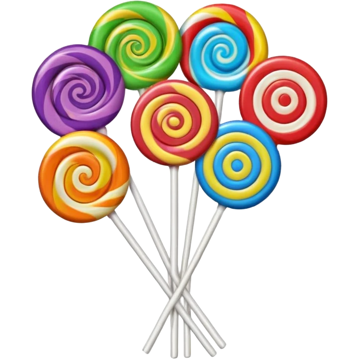 Bouquet of lolipops emoji
