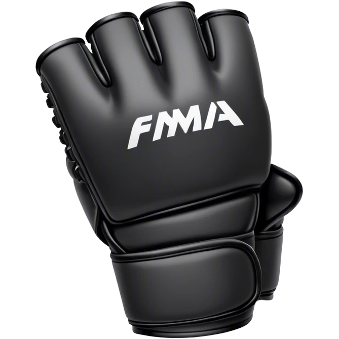 Gant de mma noir basic de l’ufc  emoji
