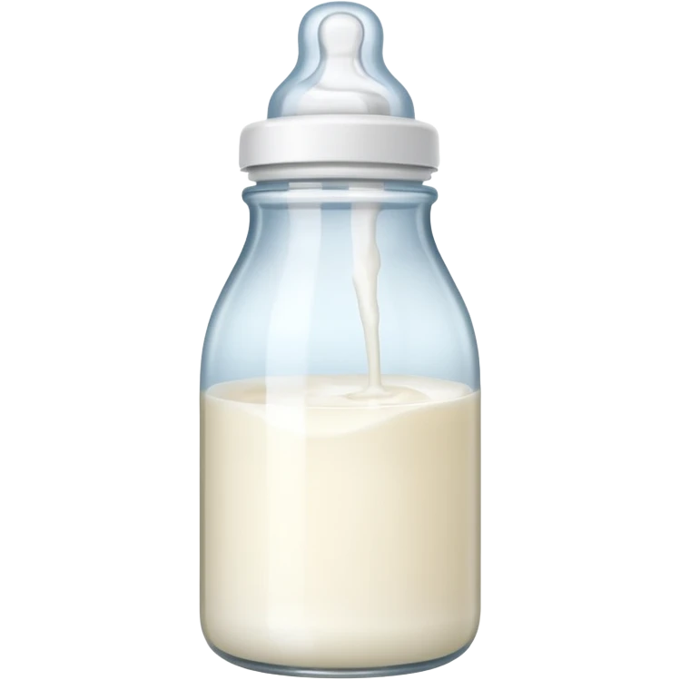 Baby bottle emoji