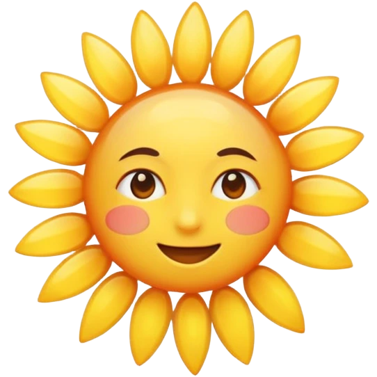sunny emoji