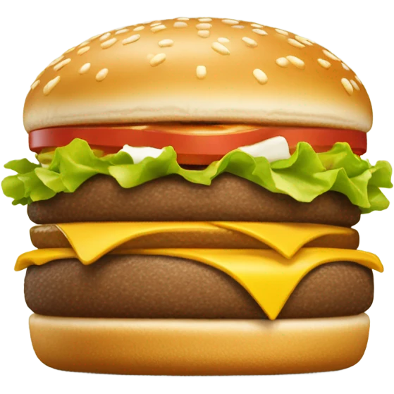 McDonald’s Big Mac emoji