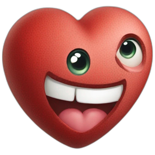 Coeur brisé en sang emoji