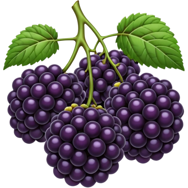 blackberries emoji