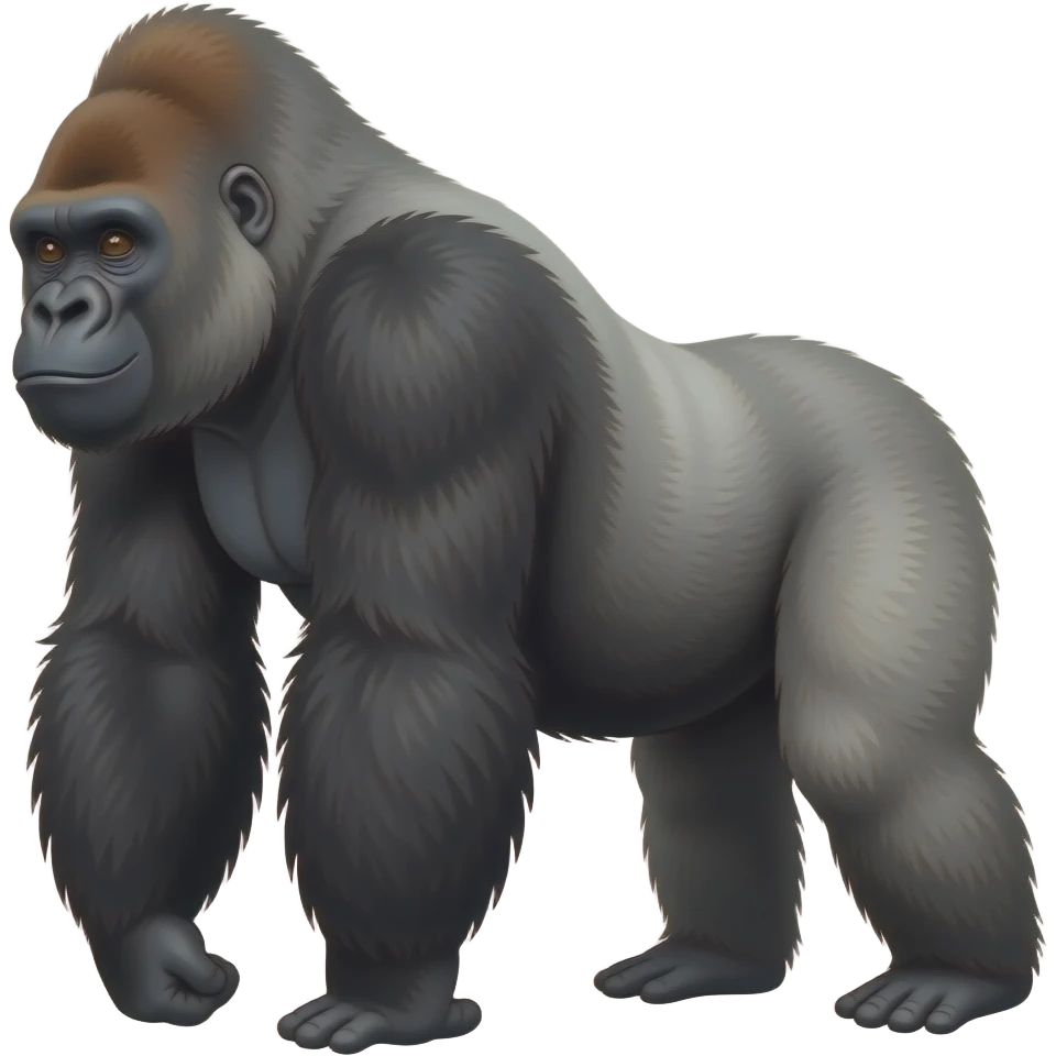 mountain gorilla emoji