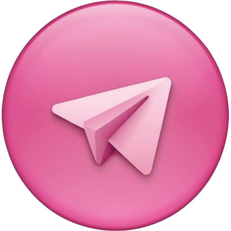 Telegram pink emoji
