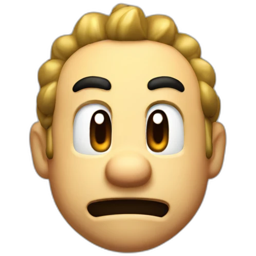 mario crying to death emoji